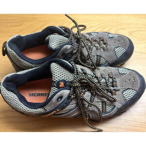 Merrell Hiking Trail Ventilator in Stone/Burnt Orange Men's Size 8